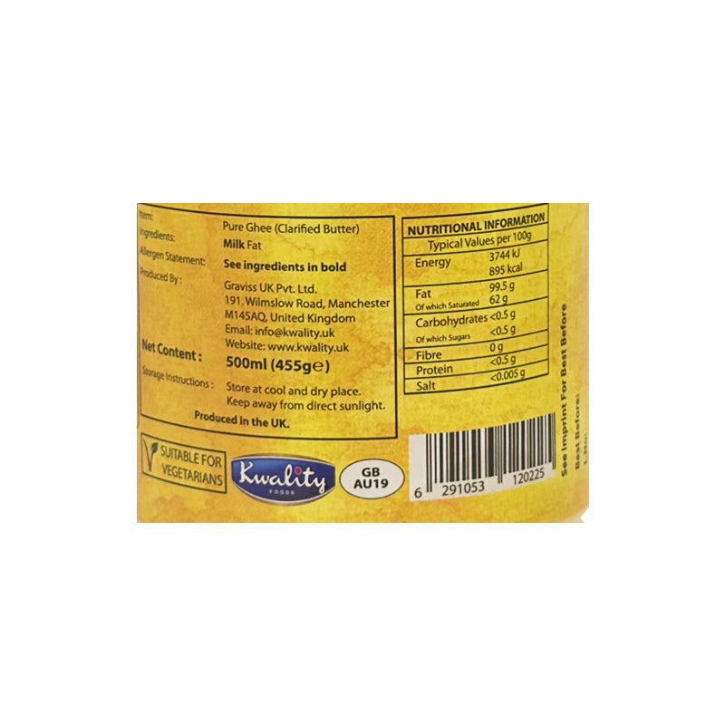 Kwality Pure Ghee 500ml